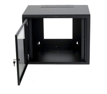 Load image into Gallery viewer, Wall Cabinet 12U 600x250mm - Threaded Profiles
