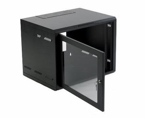 Wall Cabinet 9U 600x450mm - Threaded Profiles